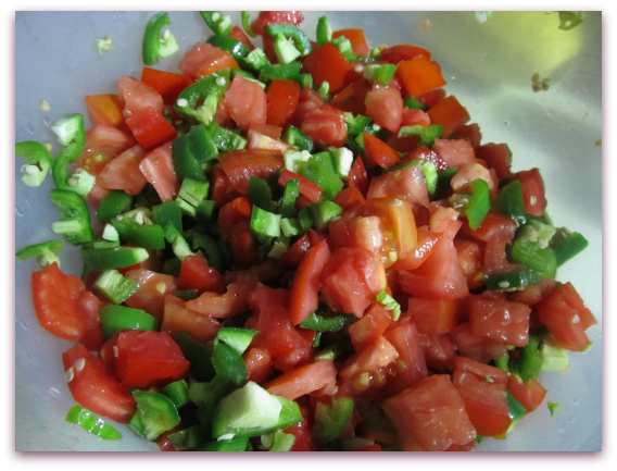 Preparing Salsa